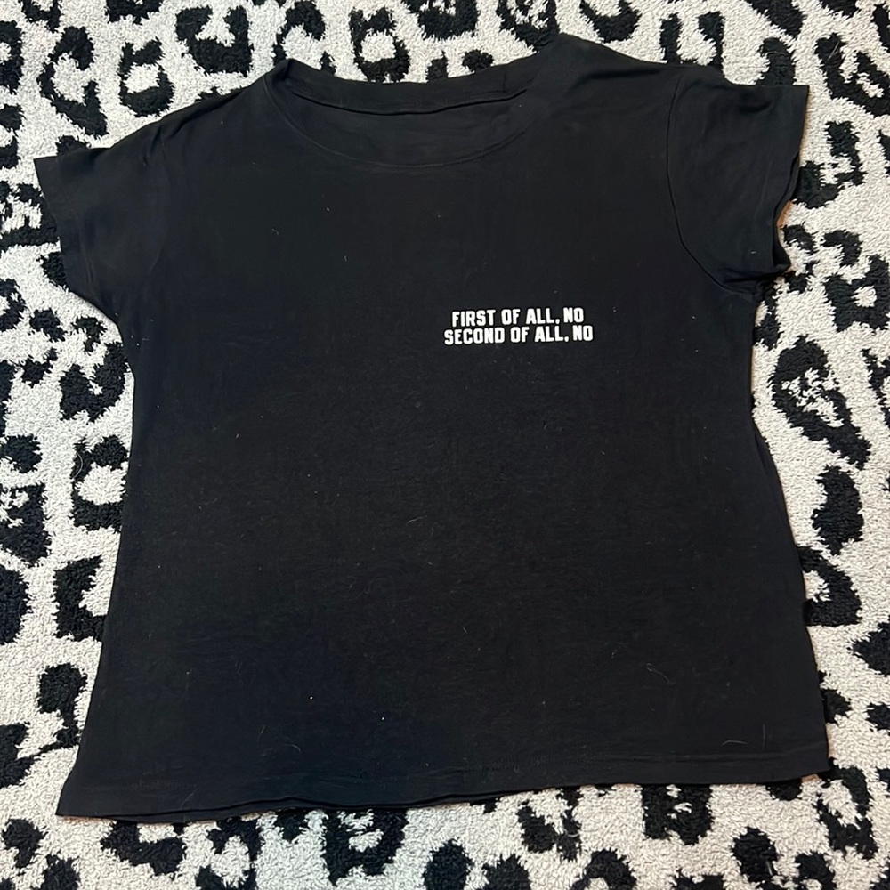 Brandy Melville John Galt crop top